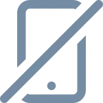 Mobile Slash SVG Icon